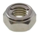 STAINLESS STEEL FUJI LOCK NUT SS304 M10 